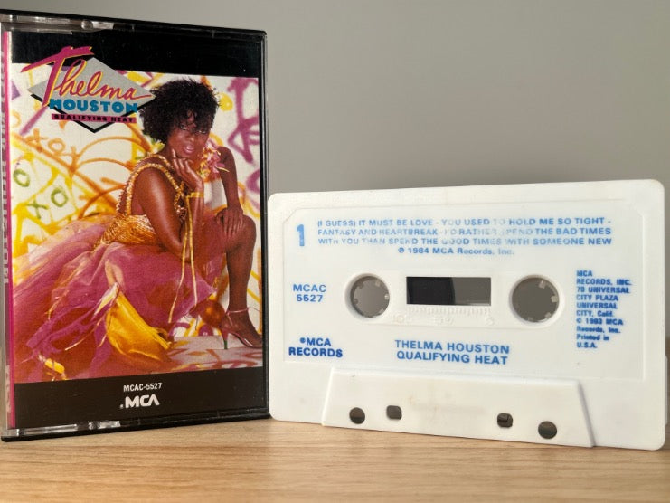 THELMA HOUSTON - qualifying heat - CASSETTE TAPE