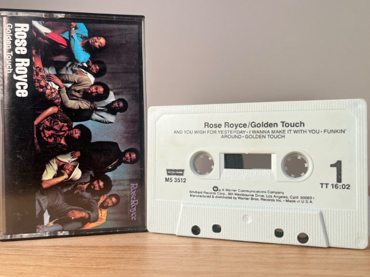 ROSE ROYCE - golden touch - CASSETTE TAPE