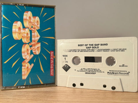 GAP BAND - best of - CASSETTE TAPE