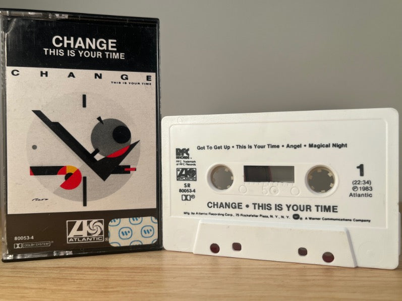 CHANGE - this is your time - CASSETTE TAPE