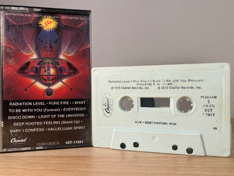 SUN - destination sun - CASSETTE TAPE