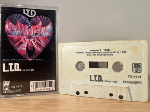 L.T.D. - devotion - CASSETTE TAPE