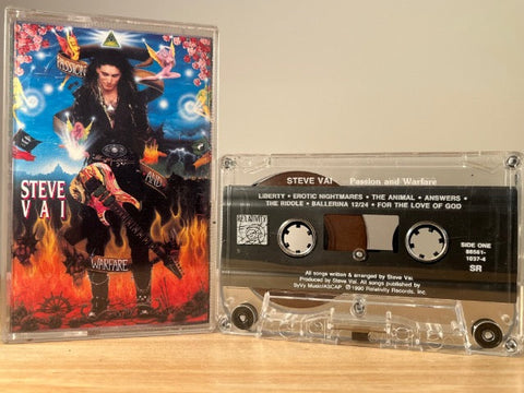 STEVE VAI - passion and warfare - CASSETTE TAPE-3