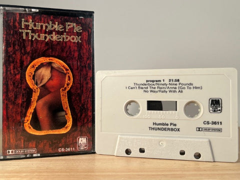 HUMBLE PIE - thunderbox - CASSETTE TAPE