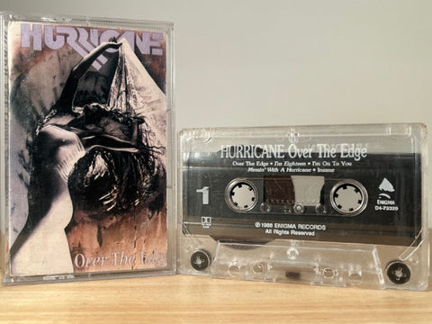 HURRICANE - over the edge - CASSETTE TAPE