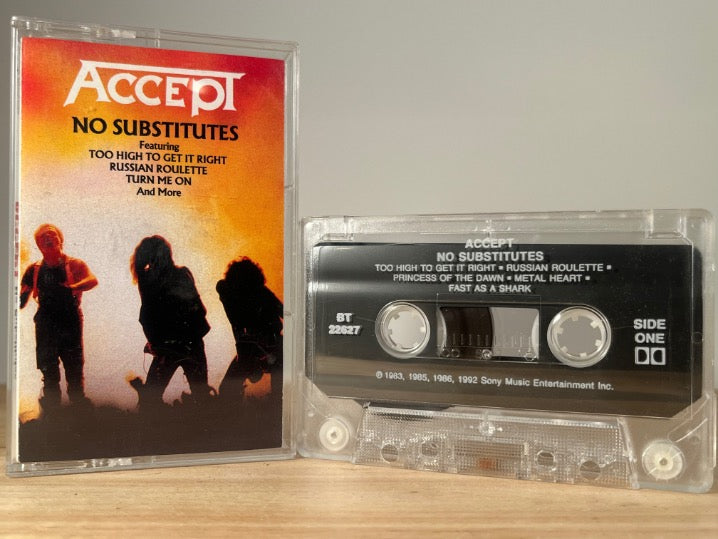 ACCEPT - no substitutes - CASSETTE TAPE