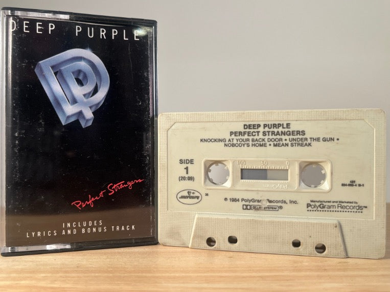 DEEP PURPLE - perfect strangers - CASSETTE TAPE