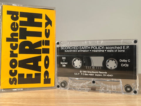 SCORCHED EARTH POLICY - scorched E.P. - CASSETTE TAPE