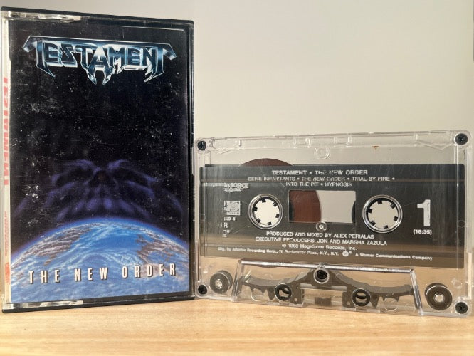 TESTAMENT - the new order - CASSETTE TAPE