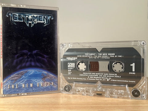 TESTAMENT - the new order - CASSETTE TAPE-2