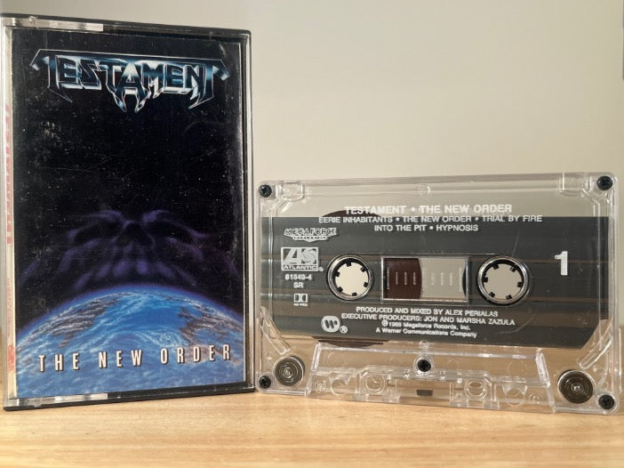 TESTAMENT - the new order - CASSETTE TAPE-3