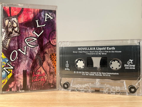 NOVELLA - liquid earth - CASSETTE TAPE