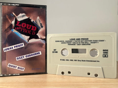 LOUD AND PROUD - various artists - CASSETTE TAPE