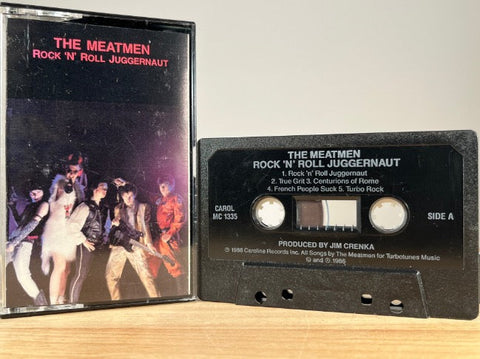 THE MEATMEN - rock n roll juggernaut - CASSETTE TAPE