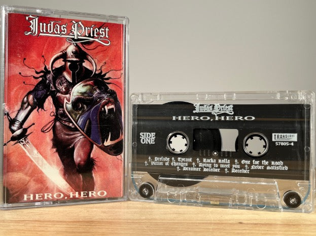 JUDAS PRIEST - hero hero - CASSETTE TAPE