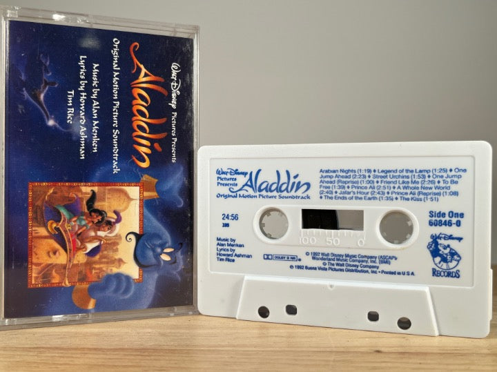 ALADDIN - soundtrack - CASSETTE TAPE