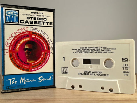 STEVIE WONDER - greatest hits vol.2 - CASSETTE TAPE