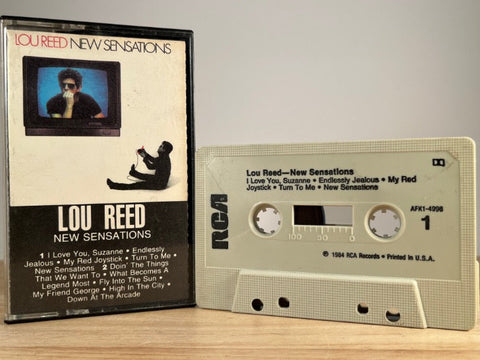 LOU REED - new sensations - CASSETTE TAPE