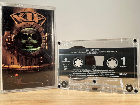 KIX - hot wire - CASSETTE TAPE