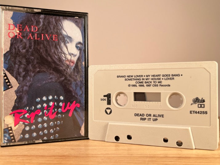 DEAD OR ALIVE - rip it up - CASSETTE TAPE-2