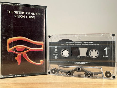 SISTERS OF MERCY - vision thing - CASSETTE TAPE