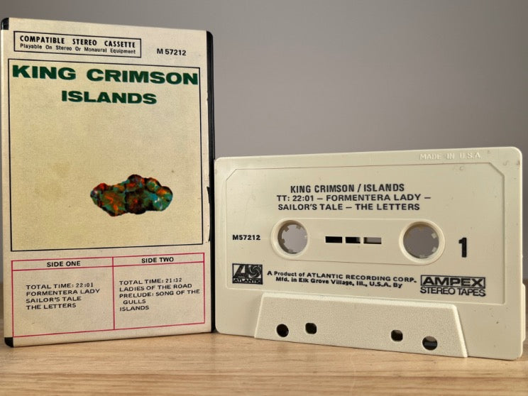 KING CRIMSON - islands - CASSETTE TAPE