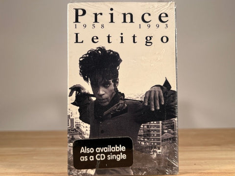 PRINCE - let it go [cassingle] - BRAND NEW CASSETTE TAPE