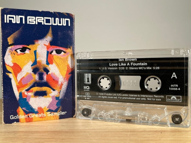 IAN BROWN - love like a fountain [cassingle] - CASSETTE TAPE