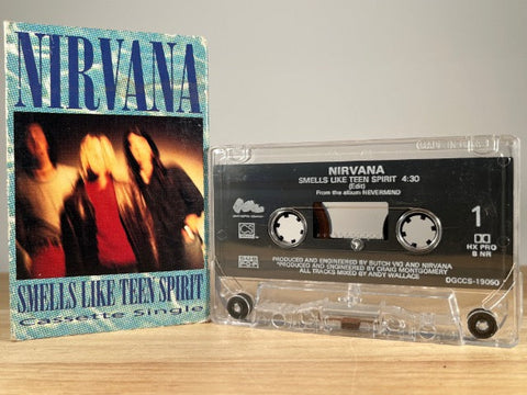 NIRVANA - smells like teen spirit [cassingle] - CASSETTE TAPE