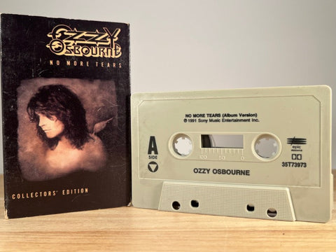 OZZY OSBOURNE - no more tears [cassingle] - CASSETTE TAPE