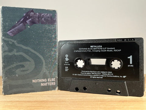 METALLICA - nothing else matters [cassingle] - CASSETTE TAPE