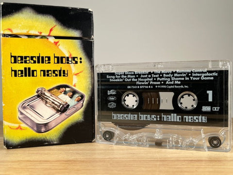 THE BEASTIE BOYS - hello nasty - CASSETTE TAPE