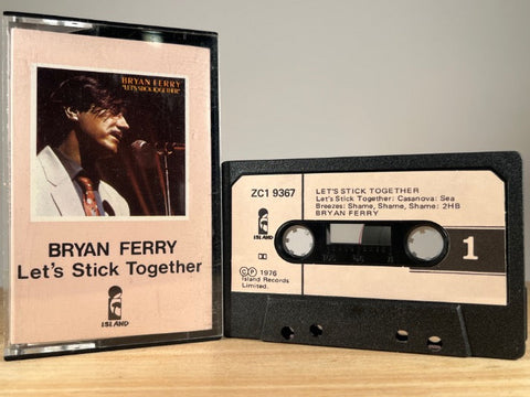 BRYAN FERRY - let’s stick together - CASSETTE TAPE