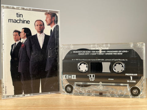 TIN MACHINE - s/t - CASSETTE TAPE