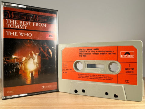 THE WHO - the best from Tommy - CASSETTE TAPE