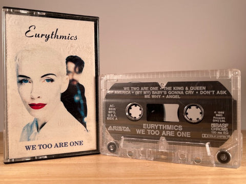 EURYTHMICS - we too are one - CASSETTE TAPE