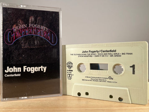 JOHN FOGERTY - centerfield - CASSETTE TAPE