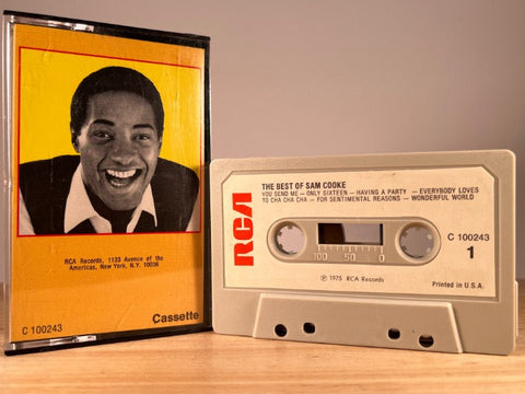 SAM COOKE - best of - CASSETTE TAPE