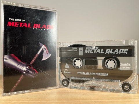 METAL BLADE BEST OF - various artists - CASSETTE TAPE