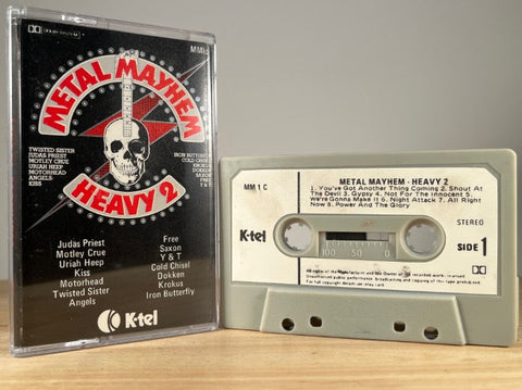 METAL MAYHEM HEAVY 2 - various artists - CASSETTE TAPE