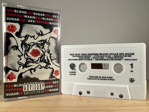 RED HOT CHILI PEPPERS - blood sex sugar magik - CASSETTE TAPE