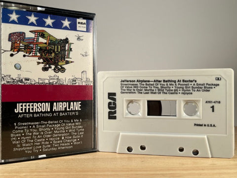 JEFFERSON AIRPLANE - after bathing at Baxters - CASSETTE TAPE