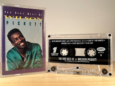 WILSON PICKETT - the very best of - CASSETTE TAPE