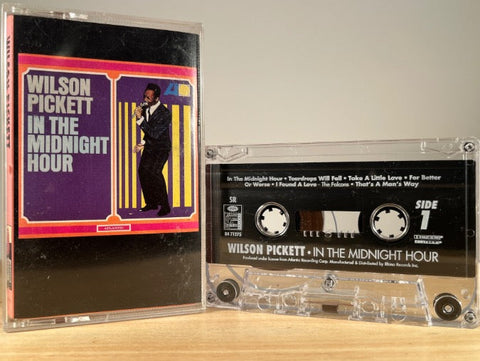 WILSON PICKETT - in the midnight hour - CASSETTE TAPE