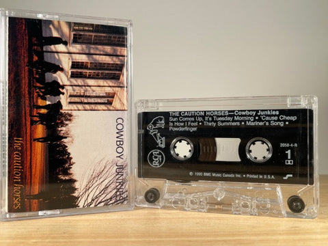 COWBOY JUNKIES - the caution horses - CASSETTE TAPE