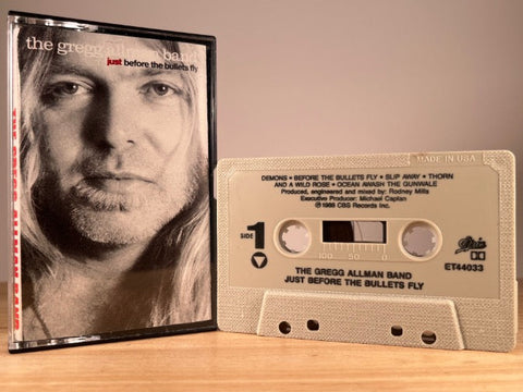 THE GREGG ALLMAN BAND - just before the bullets fly - CASSETTE TAPE