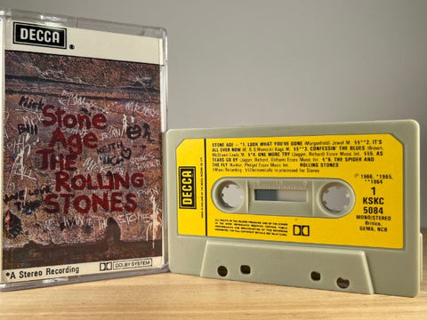 ROLLING STONES - stone age - CASSETTE TAPE [UK 1971]