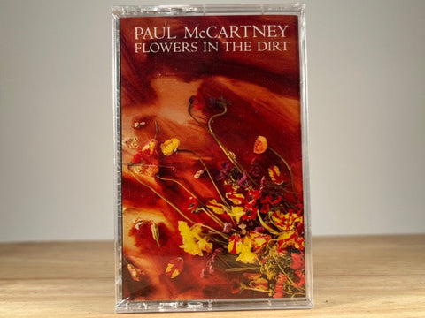 PAUL McCARTNEY - flowers in the dirt - BRAND NEW CASSETTE TAPE