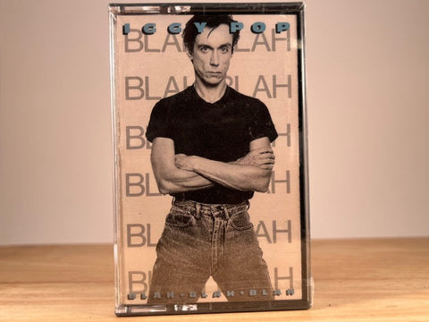 IGGY POP - blah blah blah - BRAND NEW CASSETTE TAPE