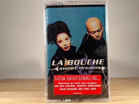 LA BOUCHE - sweet dreams - BRAND NEW CASSETTE TAPE [slight crack in case and hole punch]